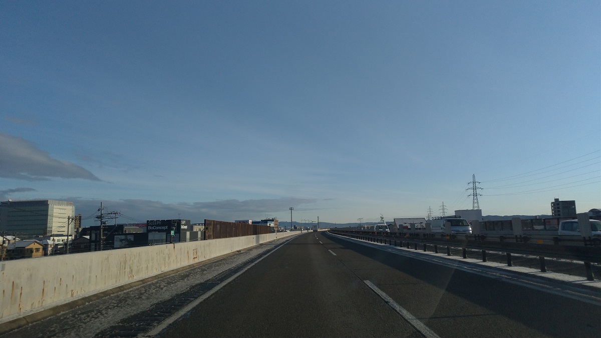 冬季は金沢西～金沢東の1区間だけ高速を利用して快適に通勤しよう